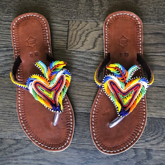 Vera Pella Shoes - Vera Pella Beaded Slides